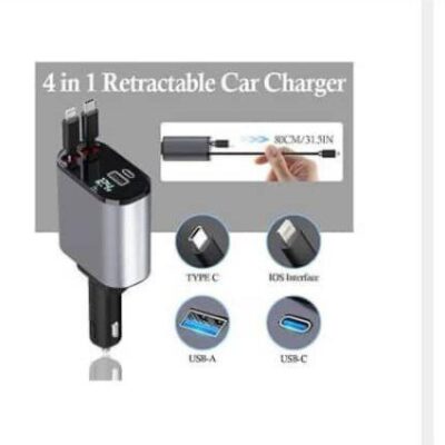 Car charger type c and Apple