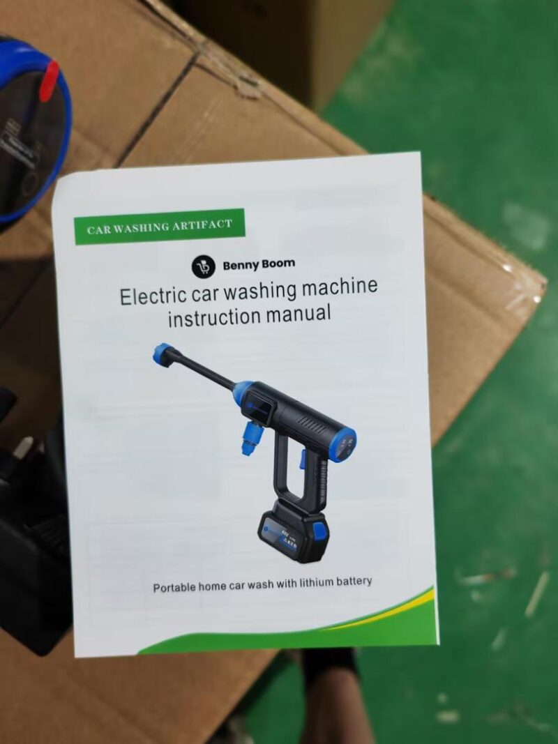 Rechargeable Gun Pressure Washer