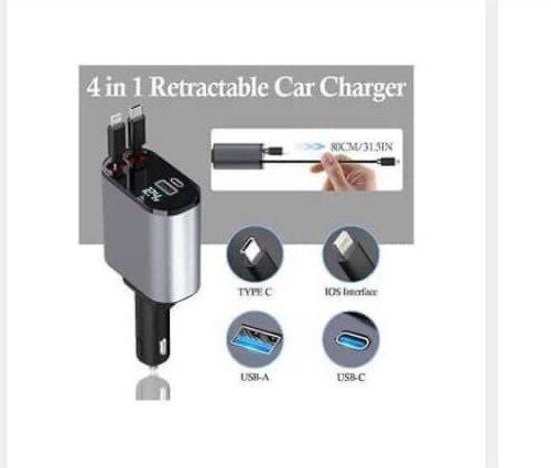 Car charger type c and Apple